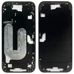 COVER CENTRALE APPLE IPHONE 16 NERO