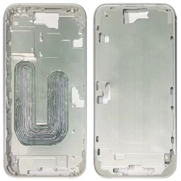 COVER CENTRALE APPLE IPHONE 16 BIANCO