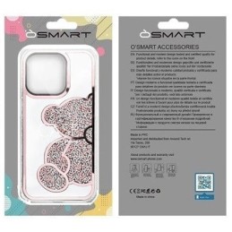 COVER PROTEZIONE APPLE IPHONE 15 PRO MAX - TPU ORSETTO ROSA