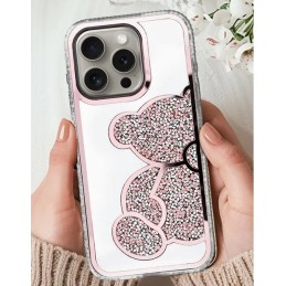 COVER PROTEZIONE APPLE IPHONE 16 PLUS - TPU ORSETTO ROSA