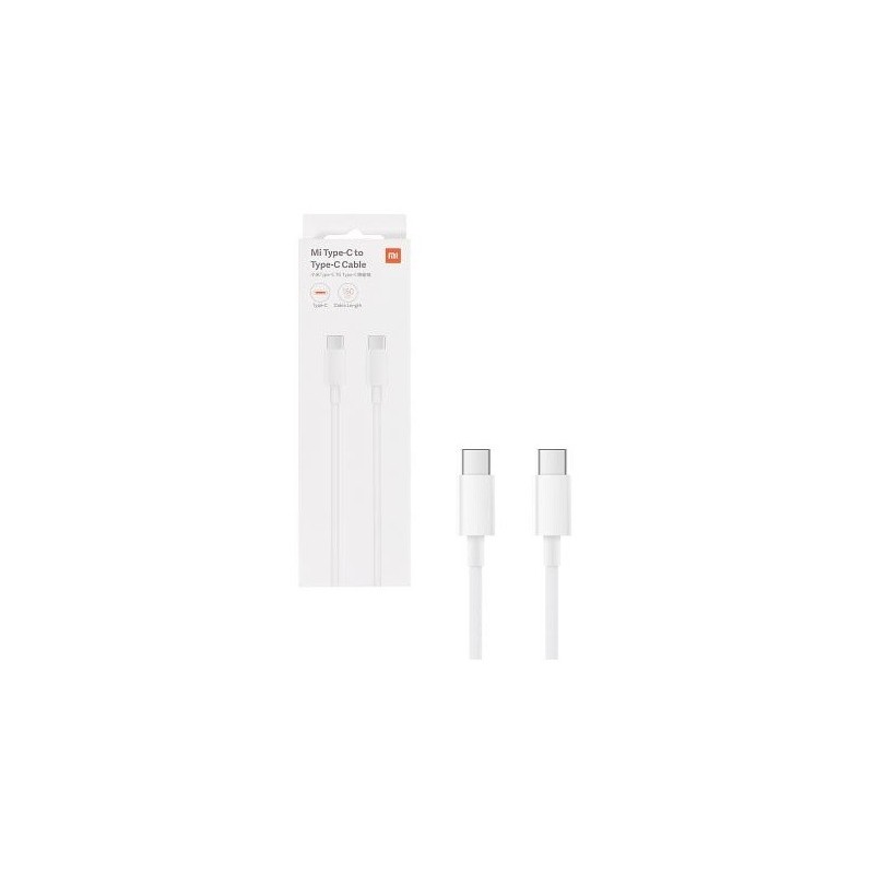 CAVO XIAOMI TYPE-C / TYPE-C 1.5MT 5A SJV4108GL BIANCO