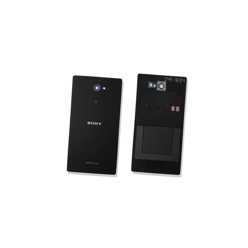 COVER BATTERIA SONY XPERIA M2 AQUA D2403 NERO