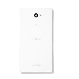 COVER BATTERIA SONY XPERIA M2 AQUA D2403 BIANCO