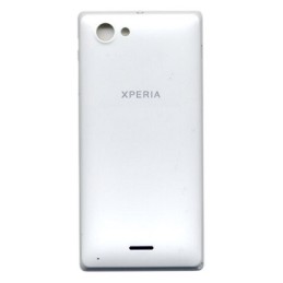 COVER BATTERIA SONY XPERIA J ST26i BIANCO