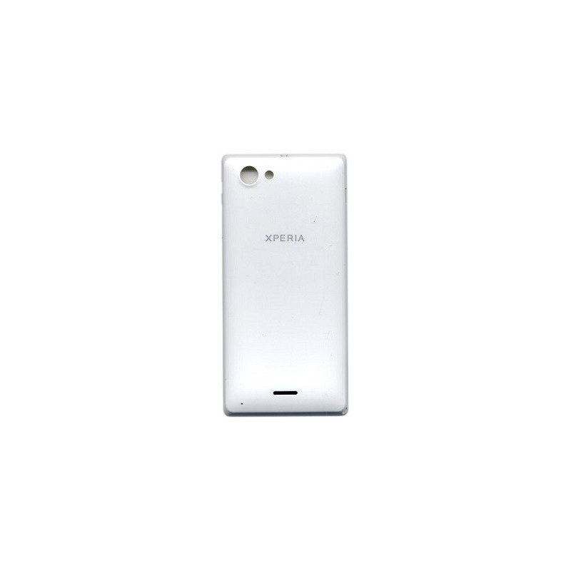 COVER BATTERIA SONY XPERIA J ST26i BIANCO