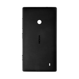 COVER BATTERIA NOKIA LUMIA 520 CON TASTI LATERALI NERO