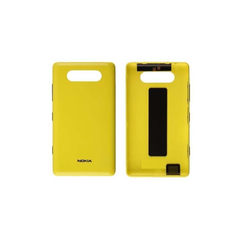 COVER BATTERIA NOKIA LUMIA 820 GIALLO