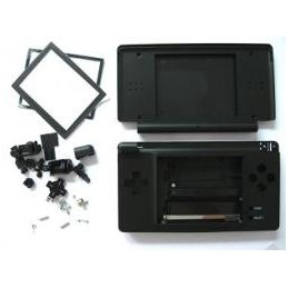 GUSCIO COMPLETO NINTENDO DS LITE SET COMPLETO NERO