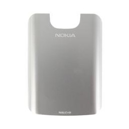 COVER BATTERIA NOKIA E5-00 SILVER (STEINLESS)