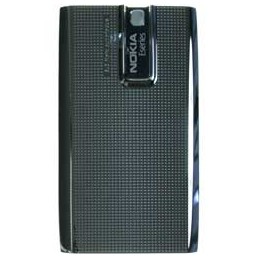 COVER BATTERIA NOKIA E66 SILVER (GREY STEEL)