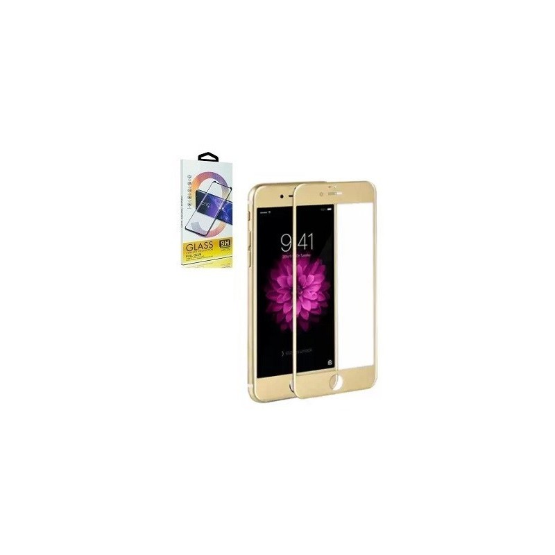 VETRO TEMPERATO APPLE IPHONE 6 PLUS - 3D BORDINO GOLD