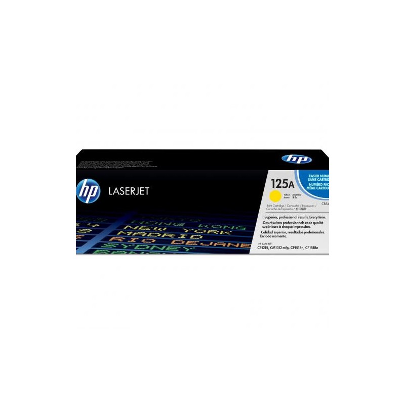 TONER HP CB542A GIALLO PER SERIE CM1300 CP1200 E CP1500