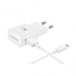 CARICABATTERIE DA RETE MICRO USB SAMSUNG BIANCO EP-TA20EWE