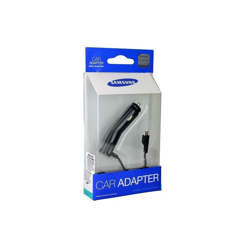 CARICABATTERIE DA AUTO MICRO USB SAMSUNG NERO ACADU10CBE