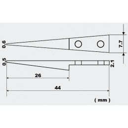 PINZETTE VETUS MODELLO ESD-259